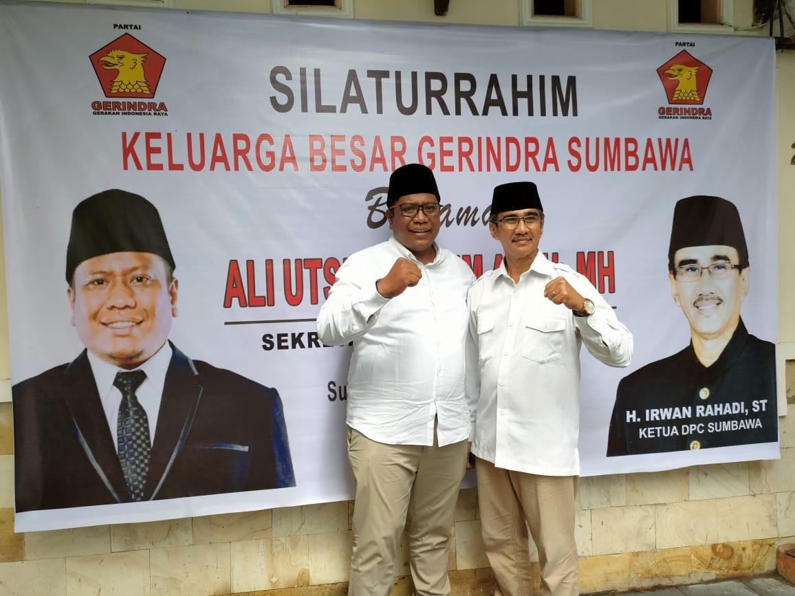 Ali Utsman,Sekretaris Gerindra NTB Roadshow di Pulau Sumbawa