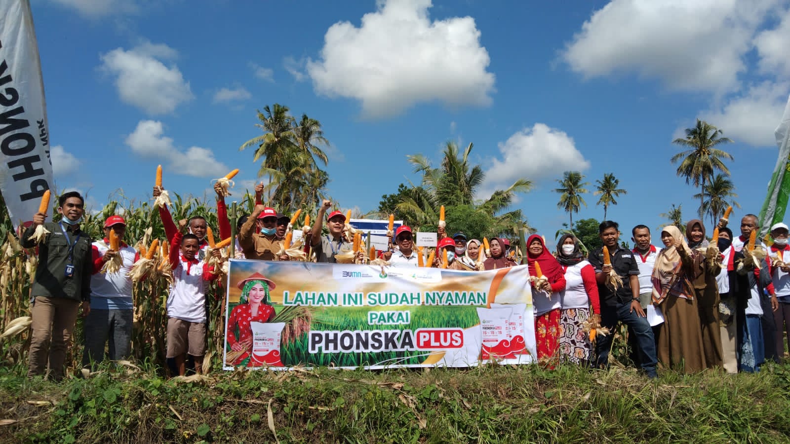 PT Petrokimia Gresik Gandeng Dinas Pertanian Demplot P4 di Sumbawa