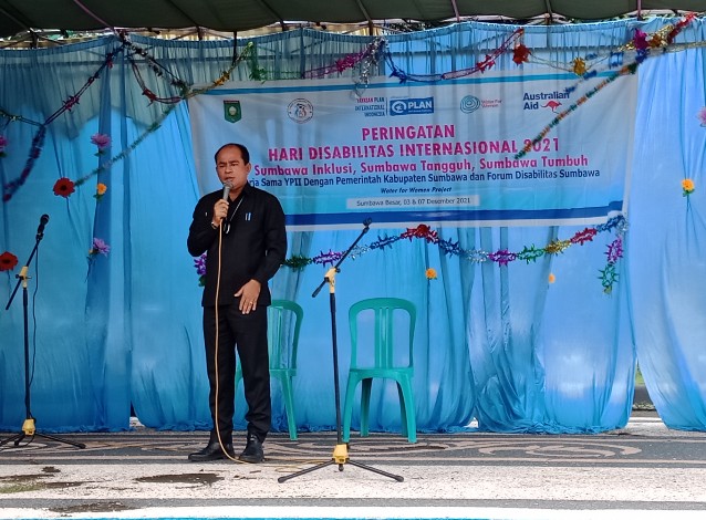 Ketua DPRD Sumbawa Pacu Semangat Penyandang Disabilitas