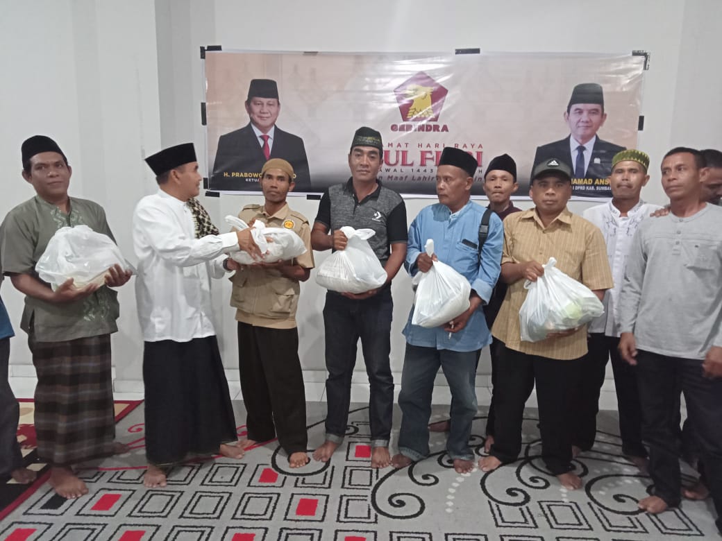Berbagi Keberkahan Ramadhan, Ansori Bagikan 3.500 Paket Sembako  