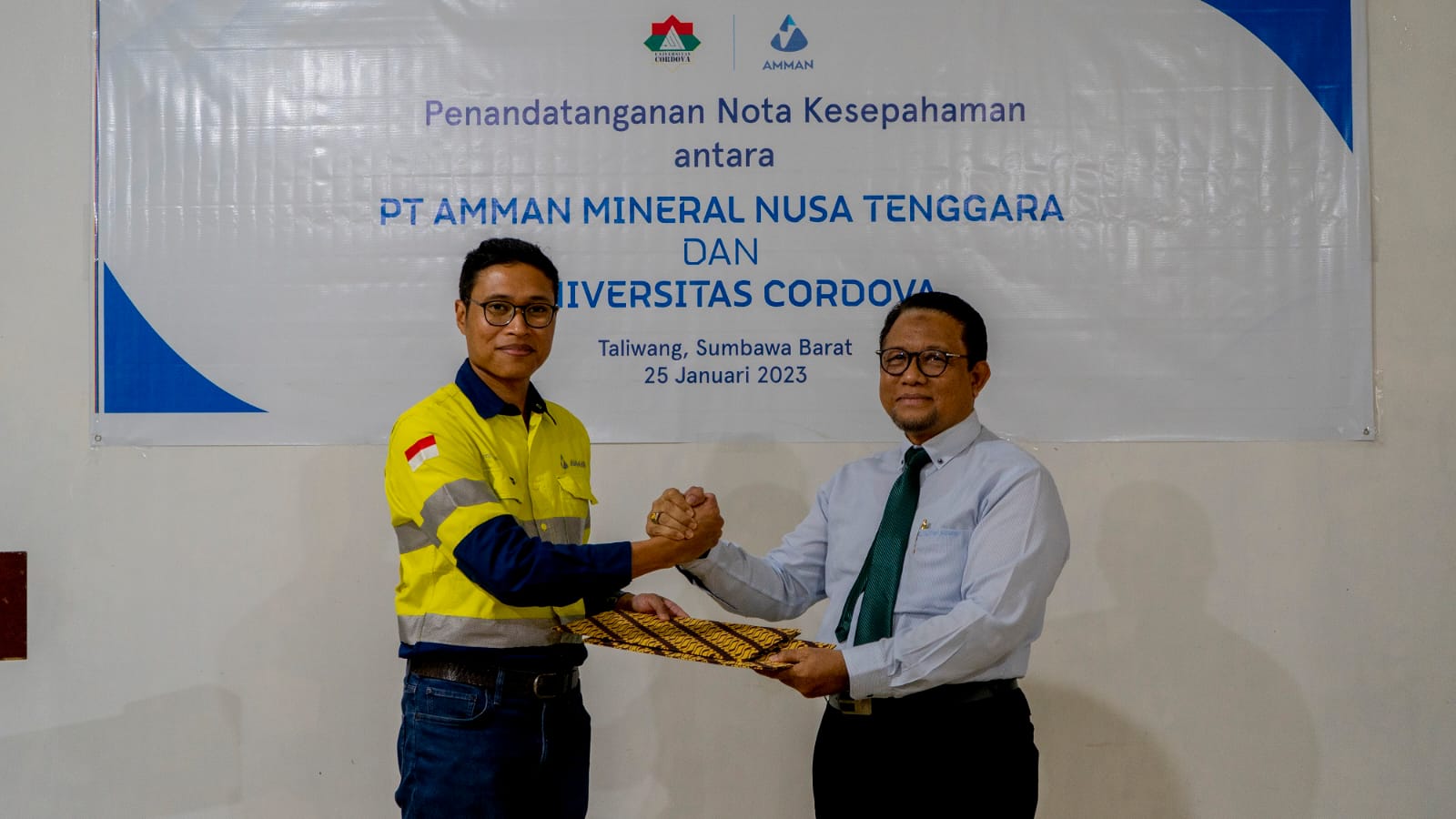 AMMAN Tandatangani Kesepakatan dengan Universitas Cordova AMMAN Tandatangani Kesepakatan dengan Universitas Cordova