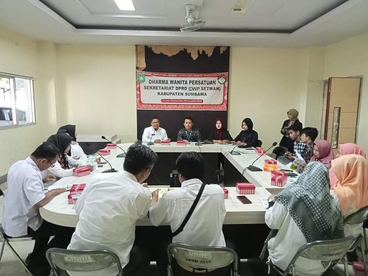 Sekretariat DPRD  Sumbawa Sambut Sosialisasi PT. Pegadaian