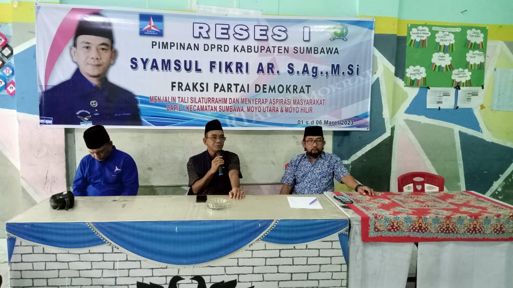 Syamsul Fikri Siap Prioritaskan Aspirasi Pendidikan dan Keagamaan Syamsul Fikri Siap Prioritaskan Aspirasi Pendidikan dan Keagamaan