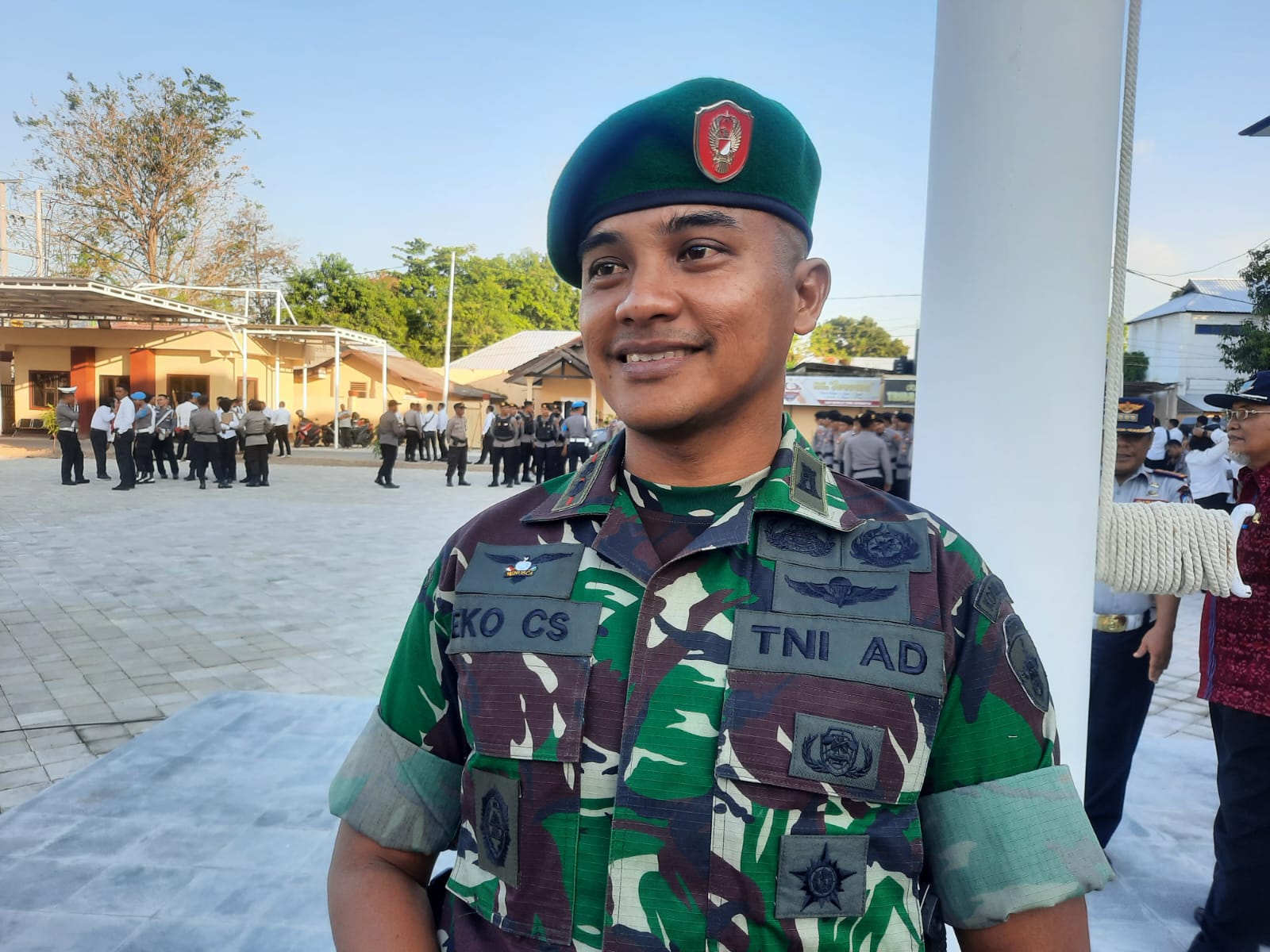 Puluhan Personel Kodim juga Terlibat dalam Pengamanan MXGP Samota