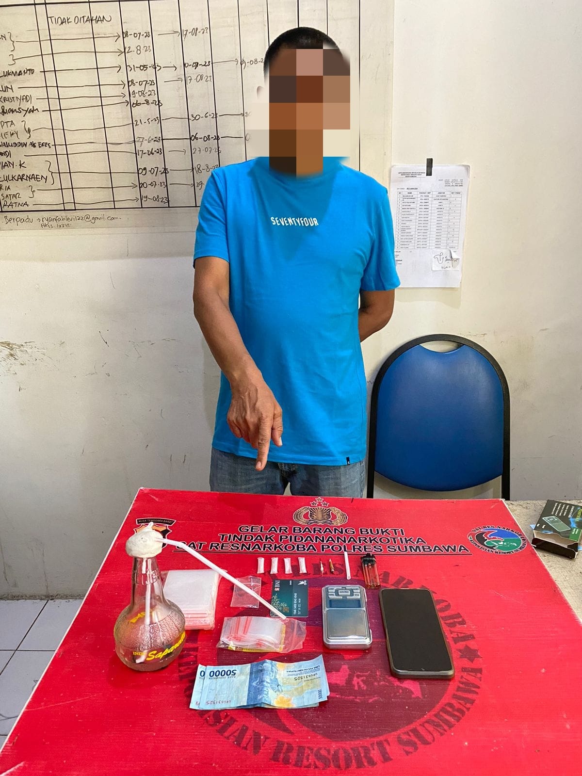 Diduga Pengedar sekaligus Pengguna Narkoba, Pria Asal Brang Biji Ini Diringkus Polisi Diduga Pengedar sekaligus Pengguna Narkoba, Pria Asal Brang Biji Ini Diringkus Polisi