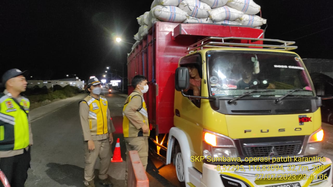 Gelar Operasi Patuh, Karantina Periksa Dokumen Komoditas Pertanian