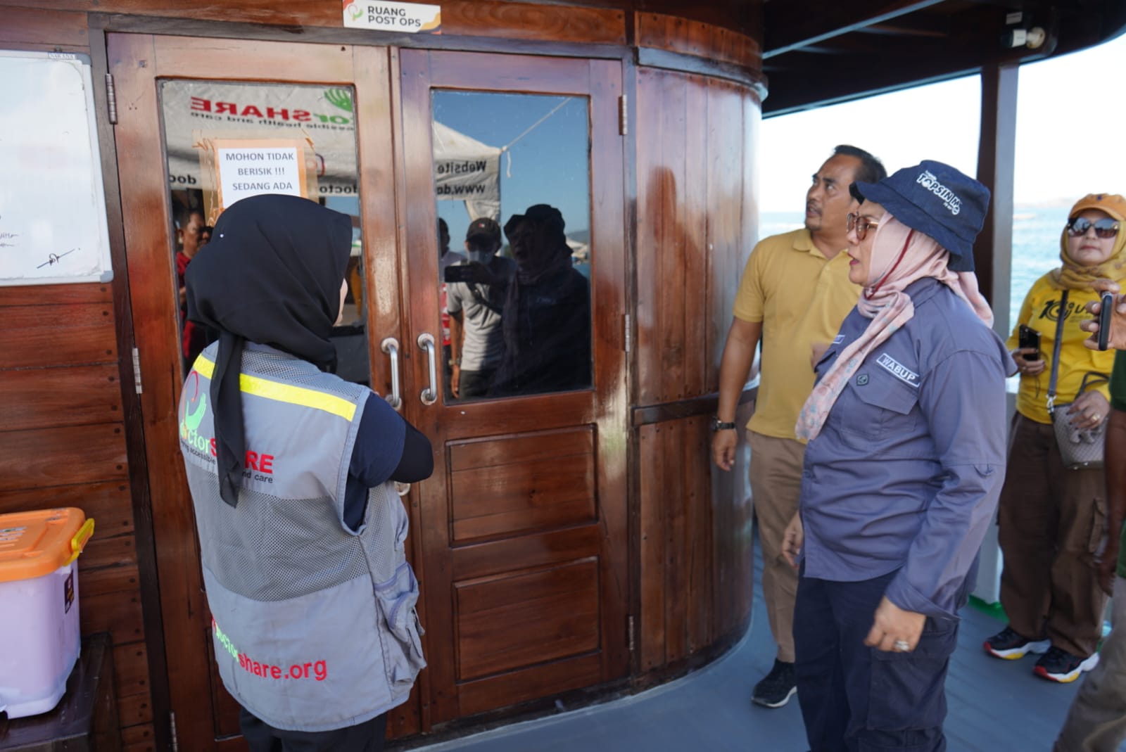 Wabup Sambut Gembira Kedatangan Rumah Sakit Apung Dokter Lie di Sumbawa