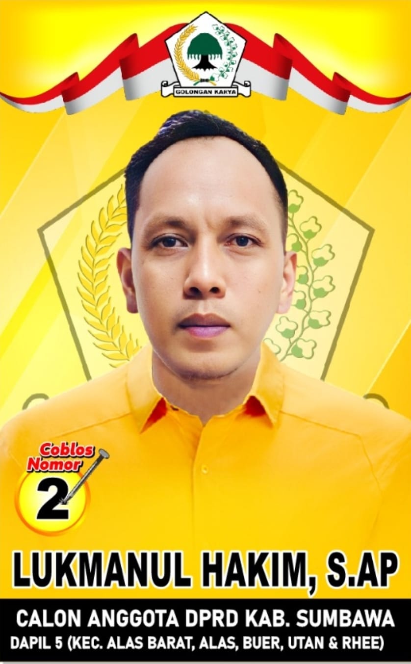 Calon Anggota DPRD Sumbawa Dapil 5 Lukmanul Hakim, S.AP.