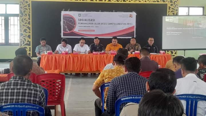 Pemda Sosialisasikan Lanjutan Pembangunan Jalan Samota