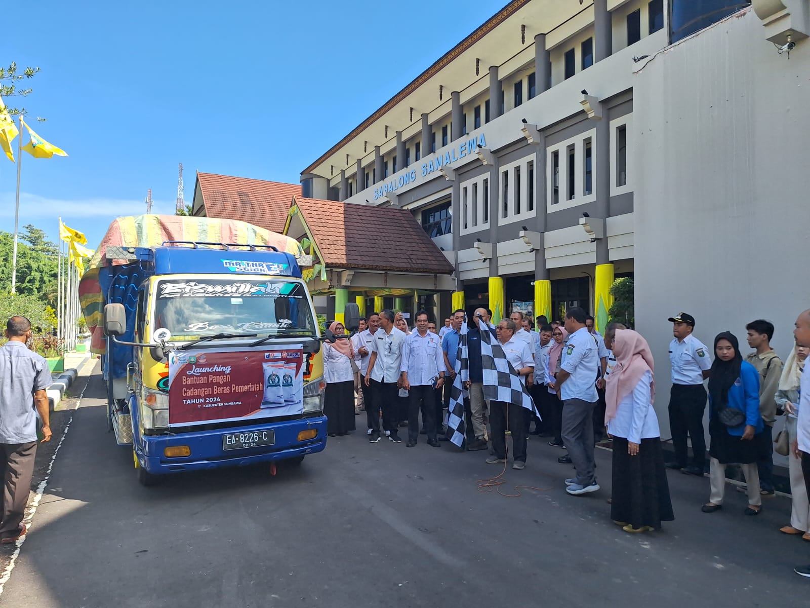 Bupati Luncurkan Bantuan Pangan CBP 2024