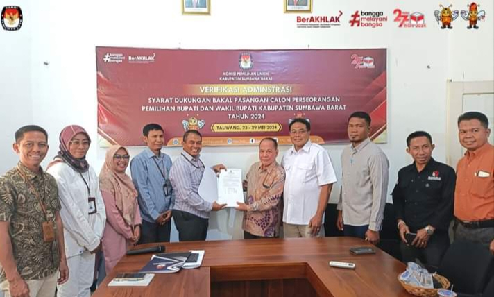 Dukungan Paslon Perseorangan Melebihi Syarat Minimal