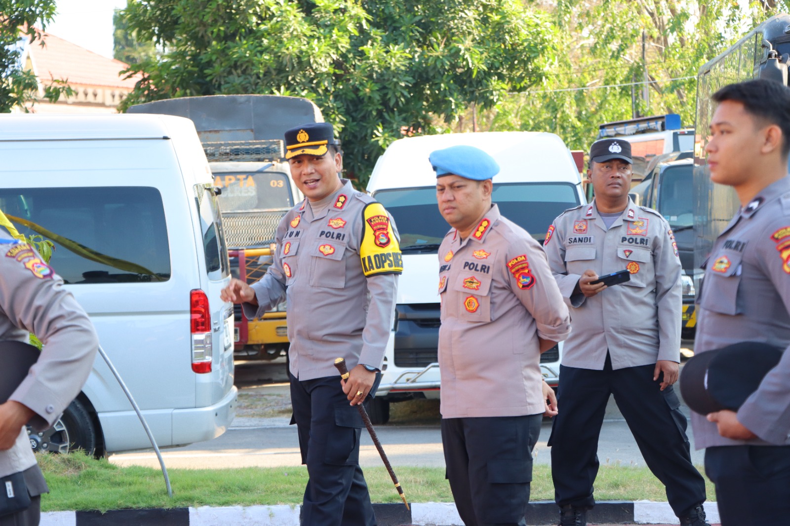 Polres Sumbawa Terima Kunjungan Supervisi Propam Polda NTB Polres Sumbawa Terima Kunjungan Supervisi Propam Polda NTB