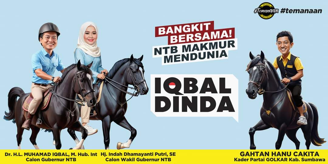 Teman Aan akan  Deklarasi Dukungan untuk Iqbal – Dinda