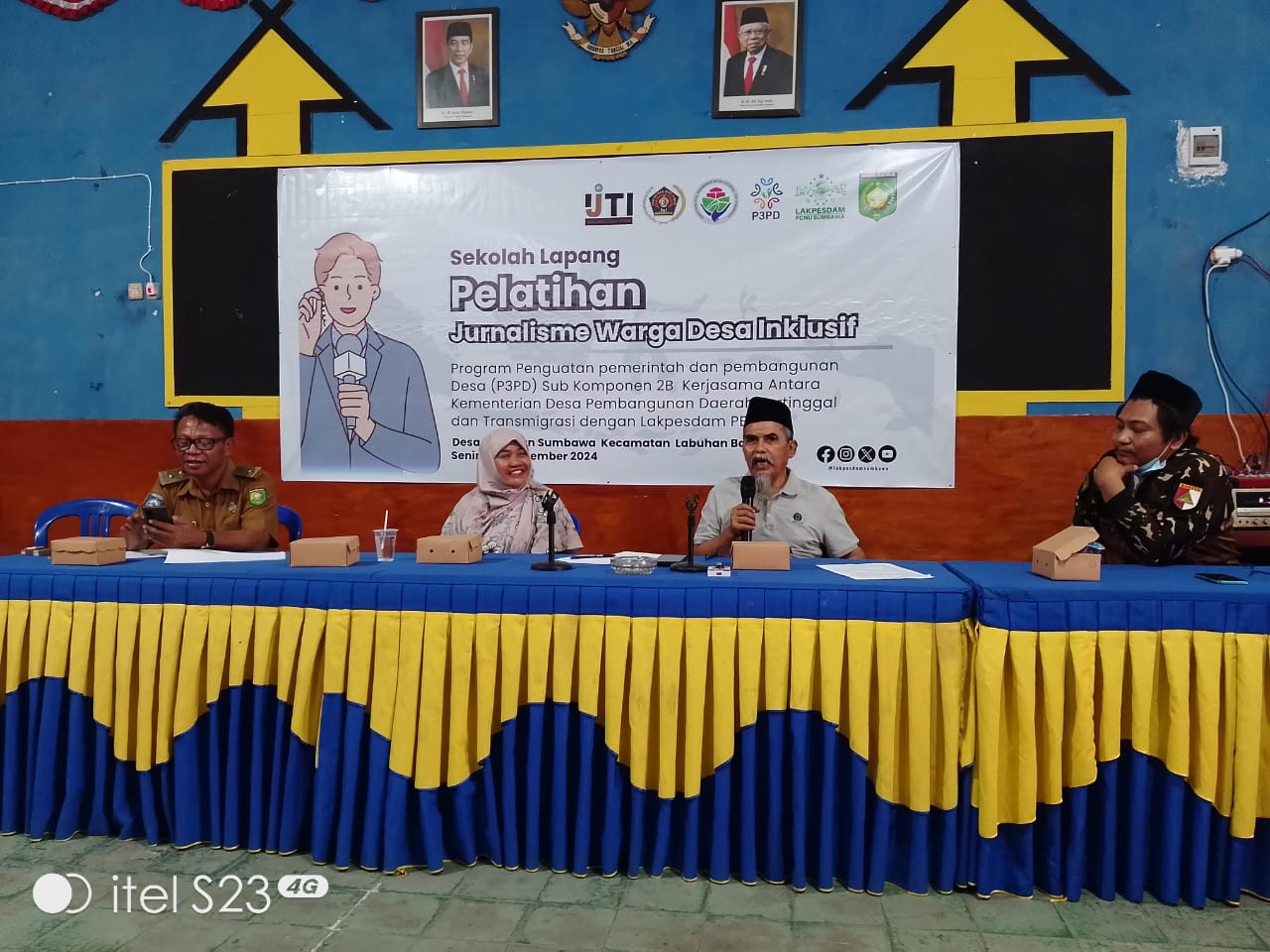 LAKPESDAM PCNU Sumbawa Gandeng Wartawan Gelar Pelatihan Jurnalisme Warga