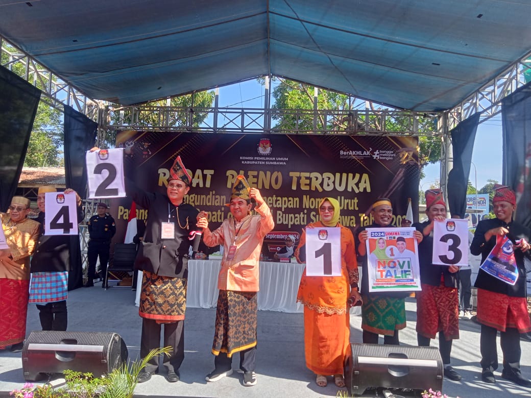 Pasangan Jarot-Ansori Raih Nomor Urut 2 Pasangan Jarot-Ansori Raih Nomor Urut 2