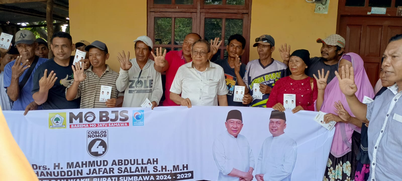 Gelontorkan Dana Miliaran, Haji Mo Ingin Lanjutkan Pembangunan di Rhee