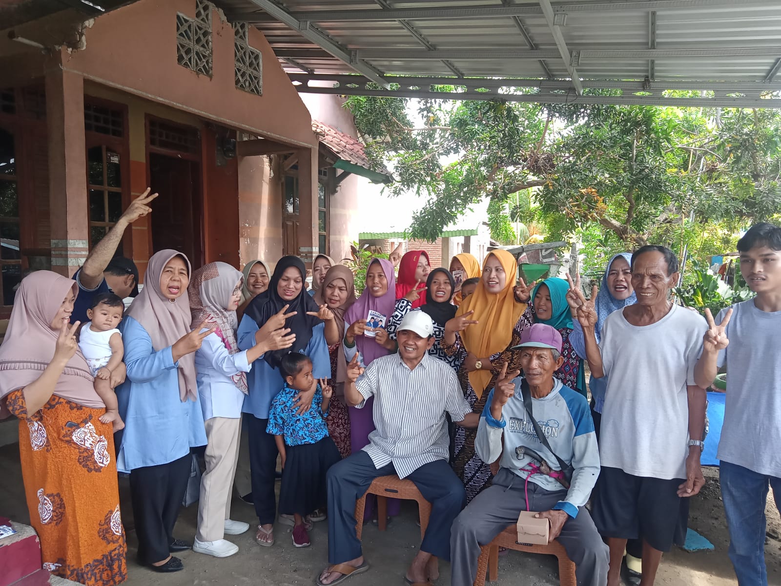 Hari Kedua Kampanye,  Cawabup Mohamad Ansori Mohon Dukungan Warga Moyo Hilir
