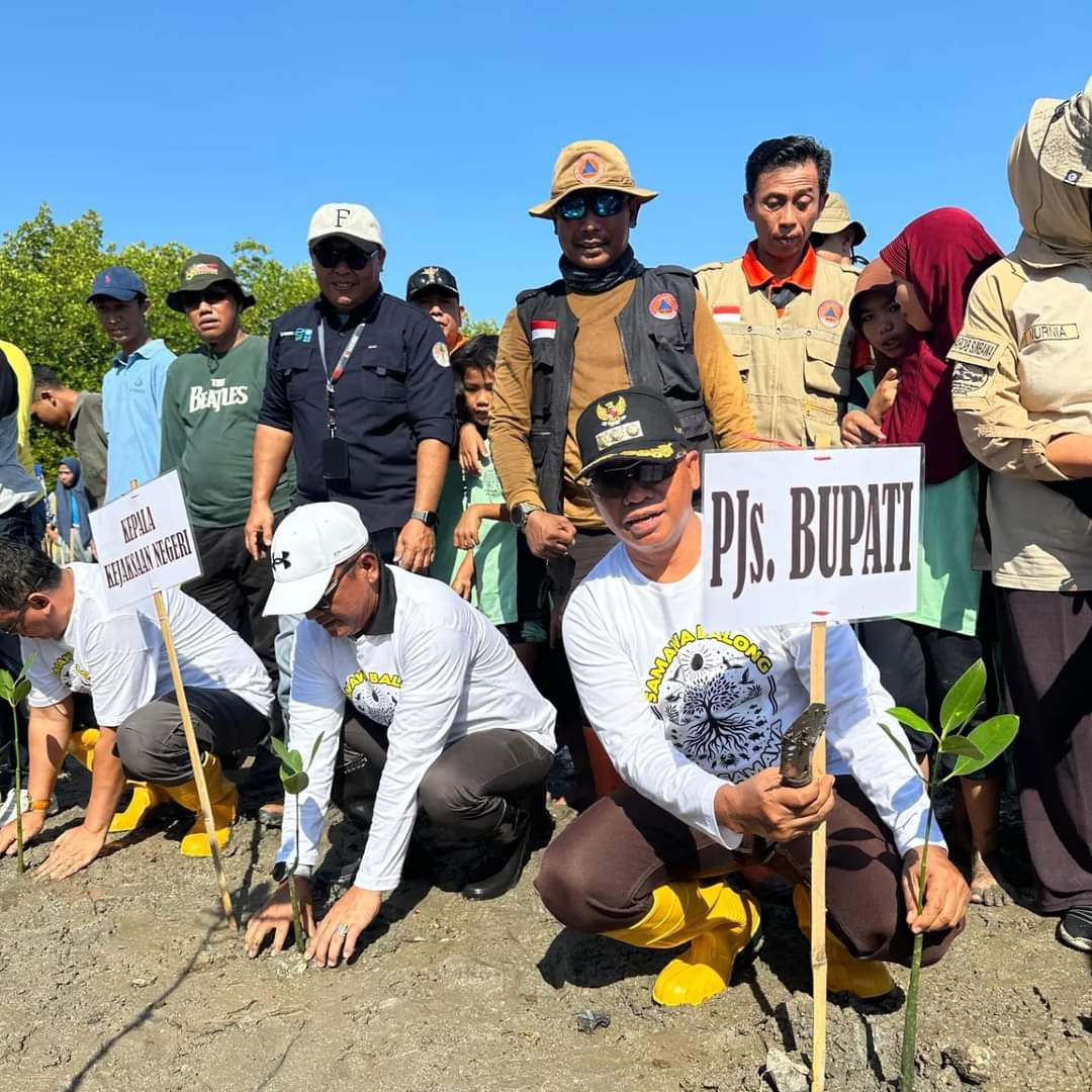 Kampanye Lingkungan Hidup, Pjs Bupati Sumbawa Pimpin Penanaman 4.000 Mangrove