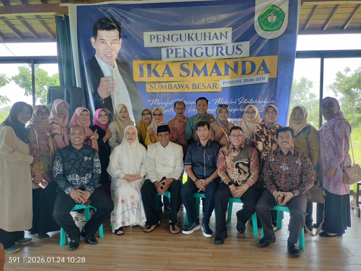 Pengurus IKA SMANDA Periode 2026–2031 Dikukuhkan, Alumni Siap Berkontribusi untuk Masyarakat