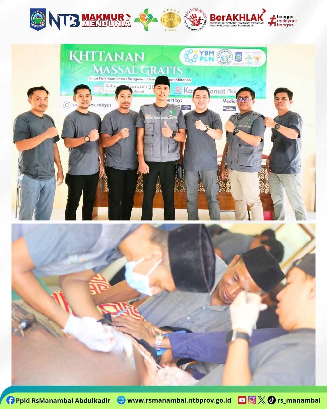 RSMA Turunkan Tim Medis Profesional Sukseskan Khitanan Massal Gratis di Plampang RSMA Turunkan Tim Medis Profesional Sukseskan Khitanan Massal Gratis di Plampang