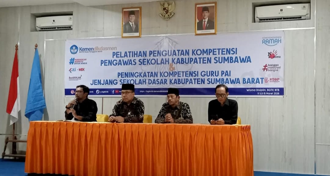 Upaya Tingkatkan Mutu Pendidikan, Dinas Dikbud Sumbawa Perkuat Kompetensi Pengawas Sekolah
