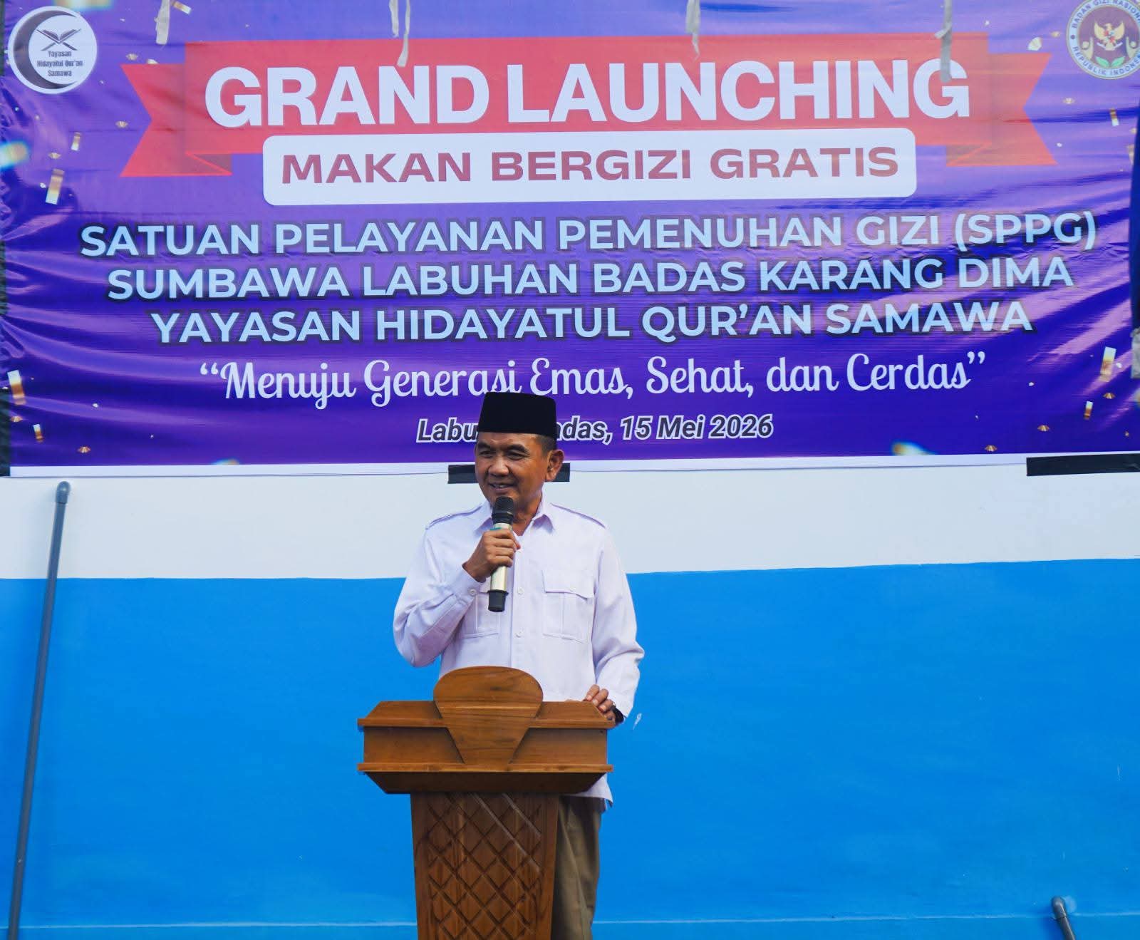 Wabup Sumbawa: Program Makan Bergizi Gratis Bukan Ajang Cari Untung!