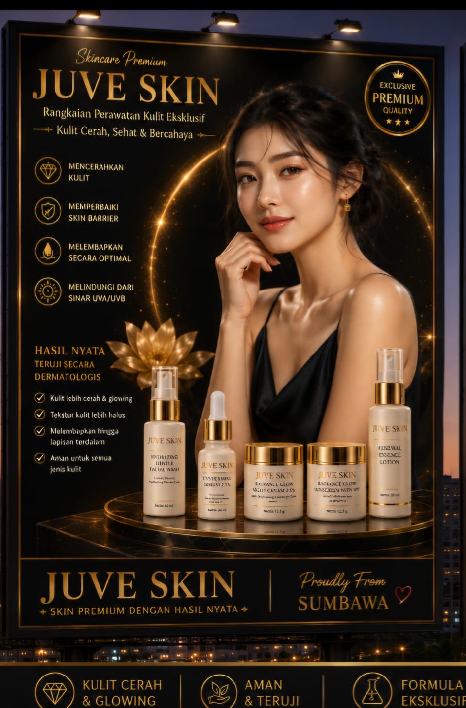 JUVÉ SKIN Siap Tumbuh dari Sumbawa dengan Fondasi Legalitas, Kualitas, dan Edukasi