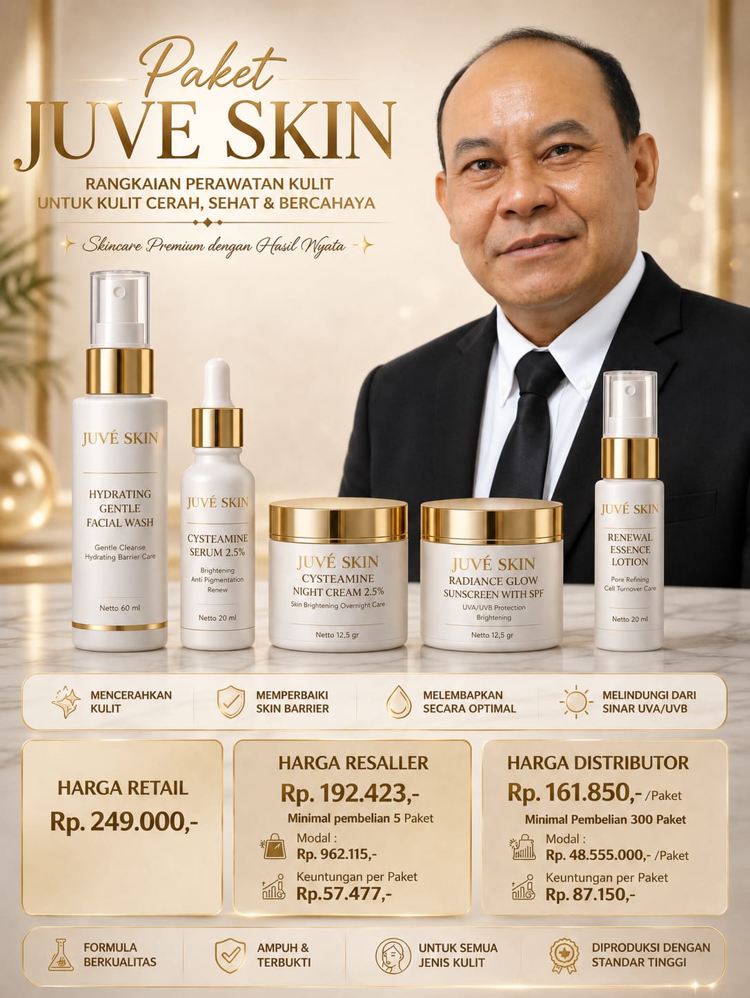 Grand Launching JUVÉ SKIN Jadi Awal Gerakan Bertumbuh Bersama Masyarakat