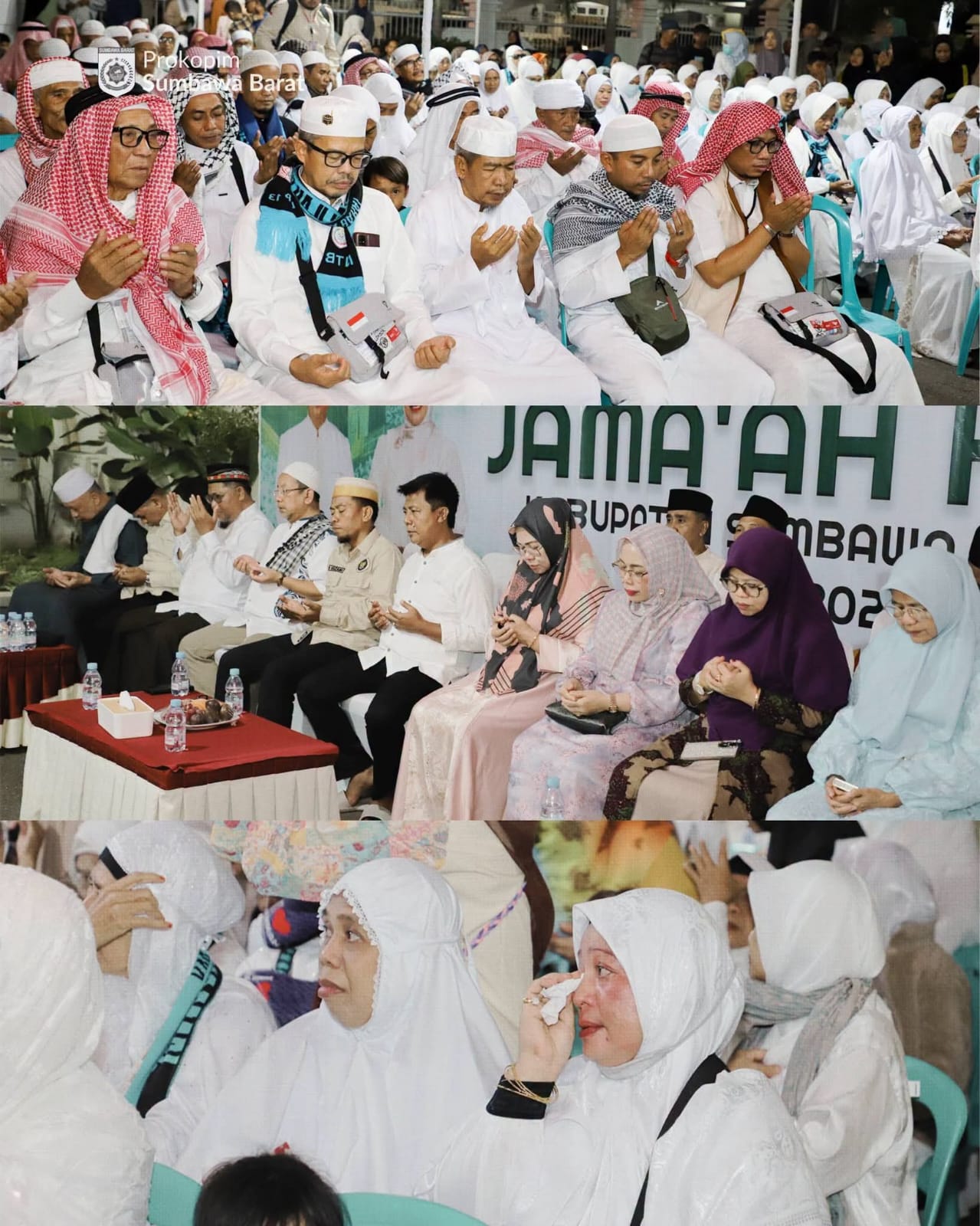 Bupati H. Amar Sambut Kepulangan Jamaah Haji KSB