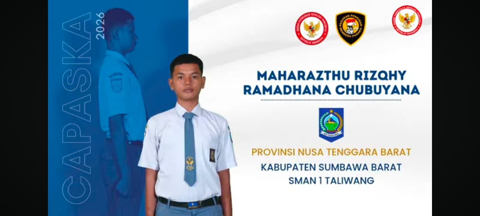 Tiga Tahun Berturut-Turut Pelajar KSB Lolos Paskibraka Nasional Tiga Tahun Berturut-Turut Pelajar KSB Lolos Paskibraka Nasional