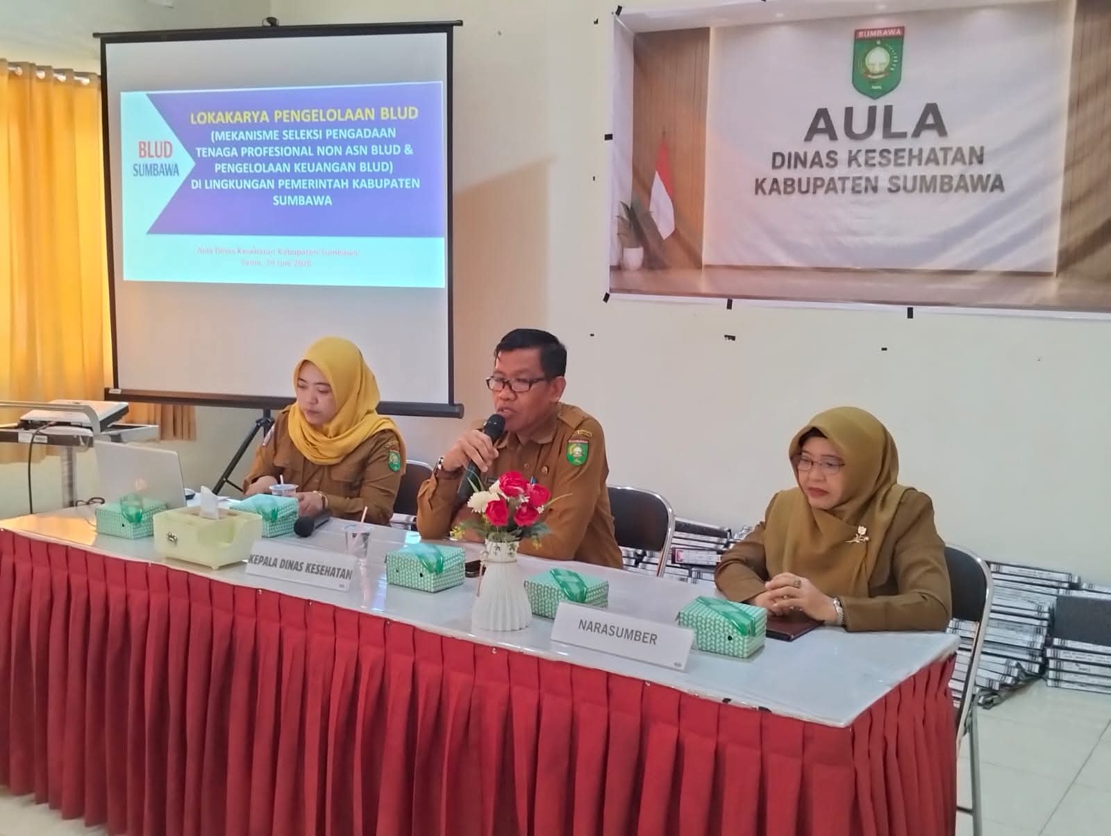 Tingkatkan Kompetensi Pengelola, Dinas Kesehatan Kabupaten Sumbawa Selenggarakan Lokakarya Pengelolaan BLUD Tingkatkan Kompetensi Pengelola, Dinas Kesehatan Kabupaten Sumbawa Selenggarakan Lokakarya Pengelolaan BLUD