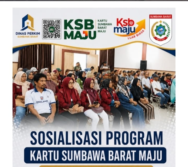 Disperkim  Sosialisikan KSB Maju Perumahan ke Penerima Bantuan