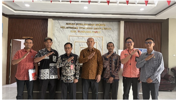 Disperkim dan DPMPTSP Perkuat KSB Maju  Layanan  Perumahan