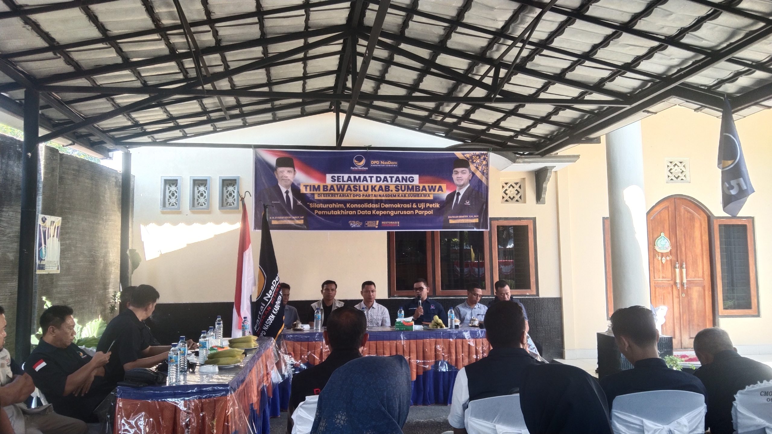 Silaturahmi ke DPD NasDem, Bawaslu Bangun Sinergi Hadapi Tahapan Pemilu Silaturahmi ke DPD NasDem, Bawaslu Bangun Sinergi Hadapi Tahapan Pemilu