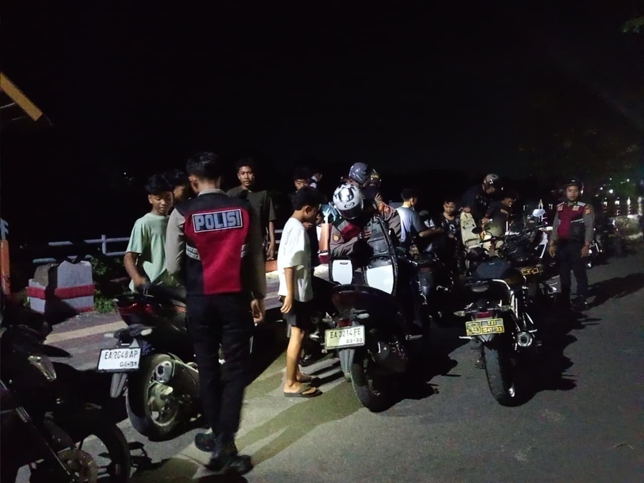 Cegah Gangguan Kamtibmas dan Aksi 3C, Polres Sumbawa Intensifkan Patroli